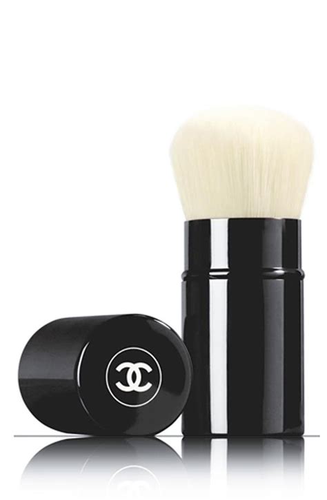 chanel retractable foundation brush review|chanel retractable kabuki brush.